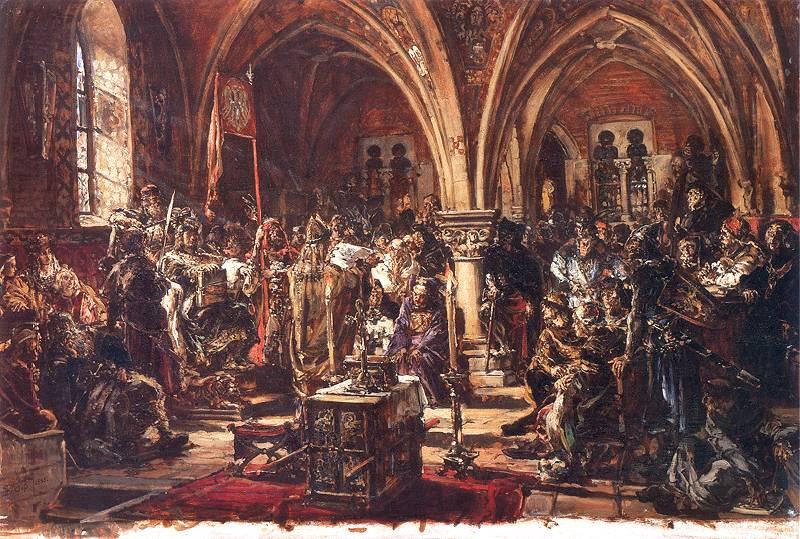 Jan Matejko The First Sejm in leczyca